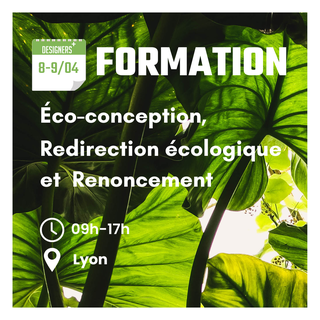 Designers+ 2024 formation ecxoconception redic ecologique Facebook